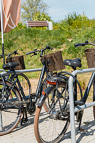 Frühling auf zwei Rädern - Der EuroVelo 10 führt direkt an Bades Huk vorbei