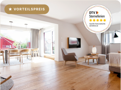 Apartment mit 2 Schlafzimmer bei Bades Huk