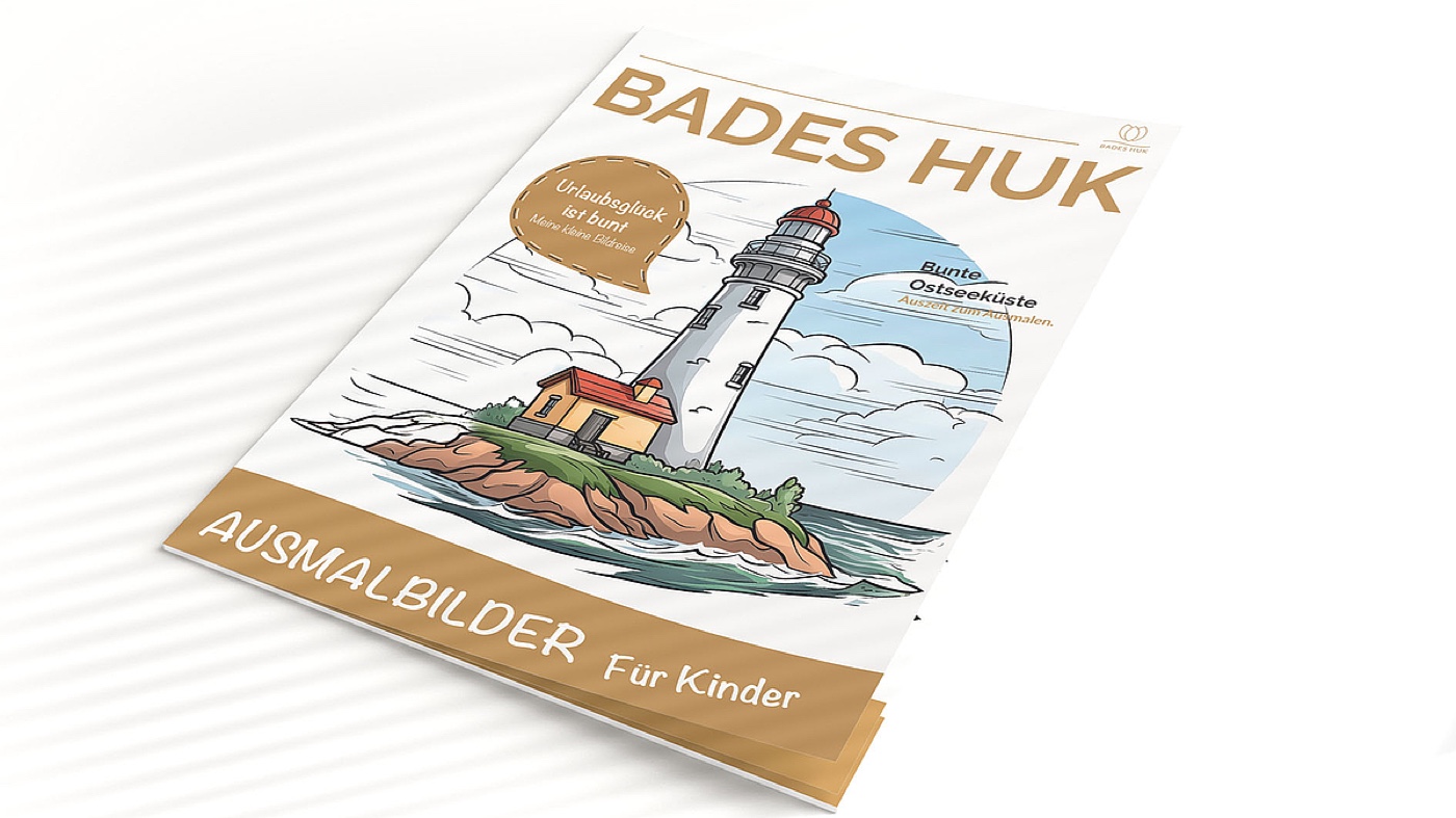 Bades Huk Ausmalbilder für Kinder