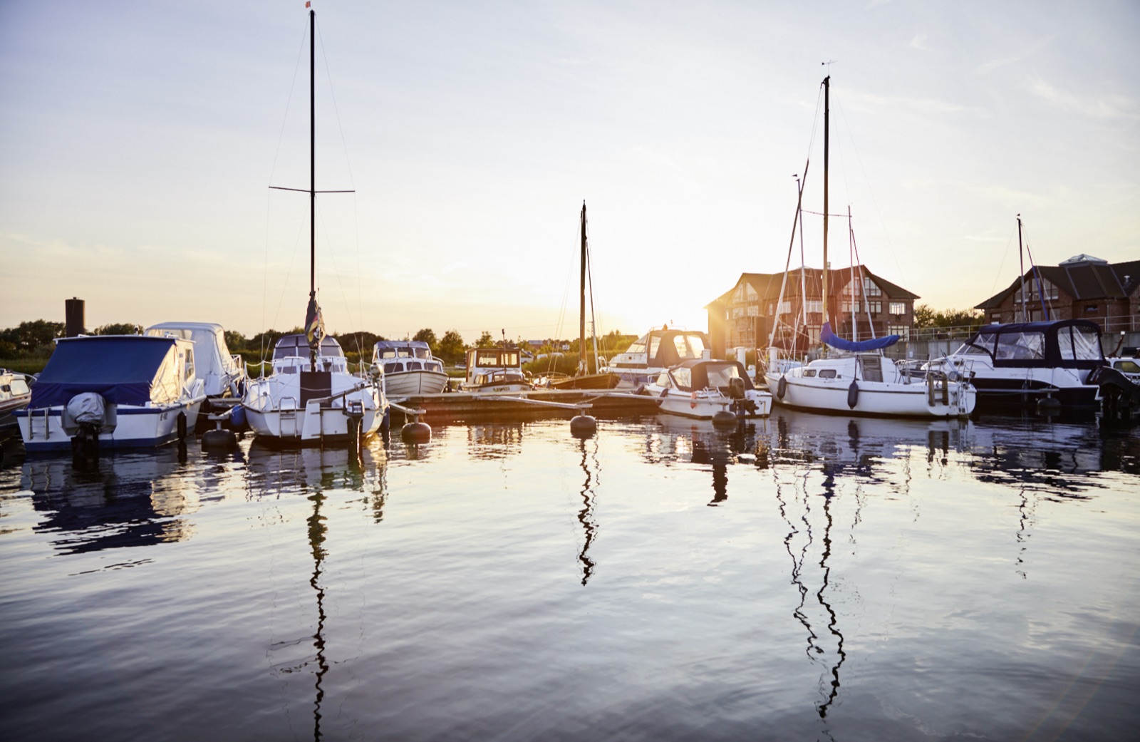 Marina Hohen Wieschendorf an der Ostsee