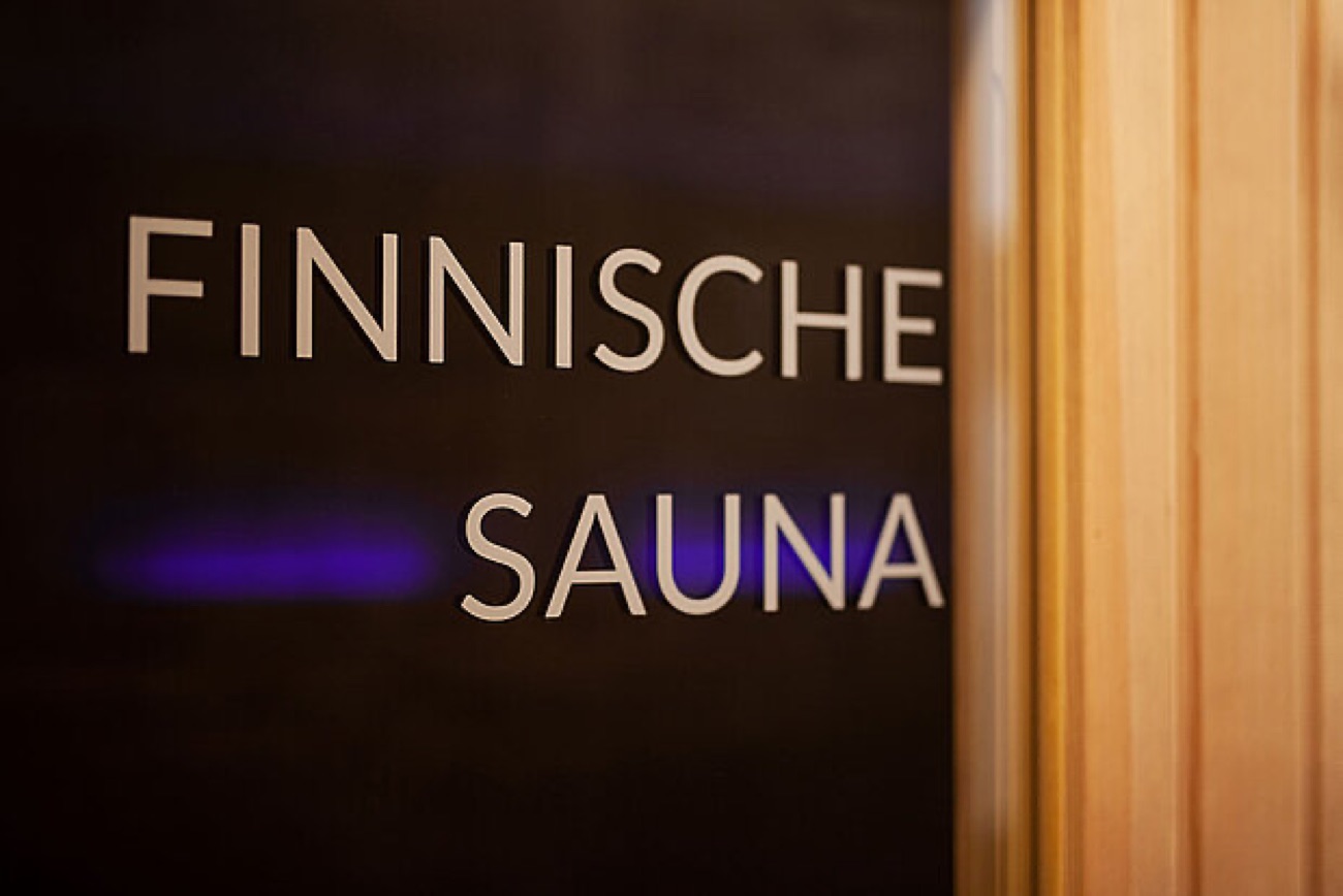 Finnische Sauna im Bades Huk Resort