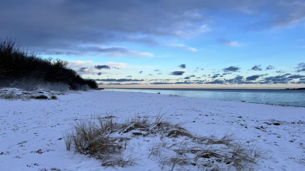 Februar an der Ostsee: Winterurlaub in Bades Huk