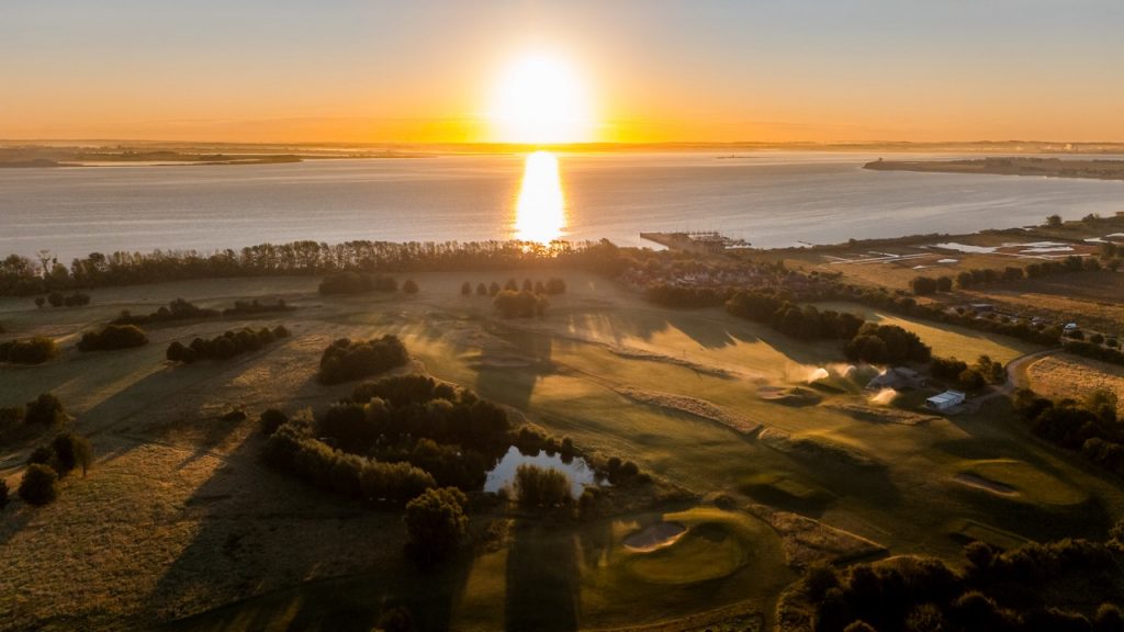 Bades Huk Golfplatz an der Ostsee