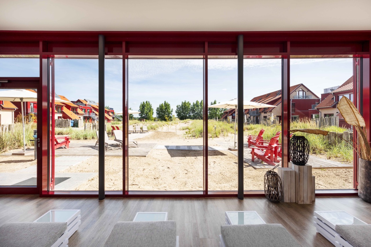 Sauna- und Wellnessbereich im Bades Huk Resort