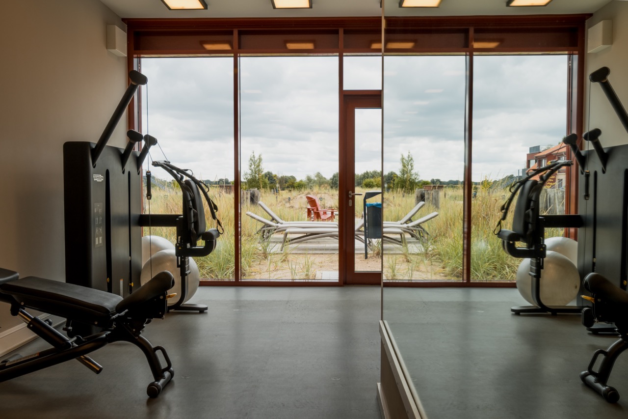Fitnessbereich im Bades Huk Resort